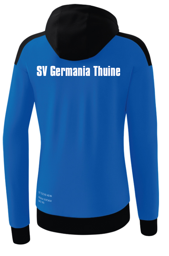 Germania Thuine Tennis Damen Trainingsjacke mit Kapuze Change