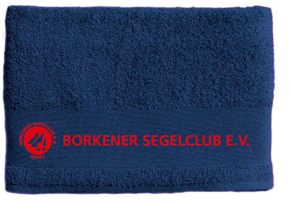 Borkener Segelclub Handtuch 50x100cm