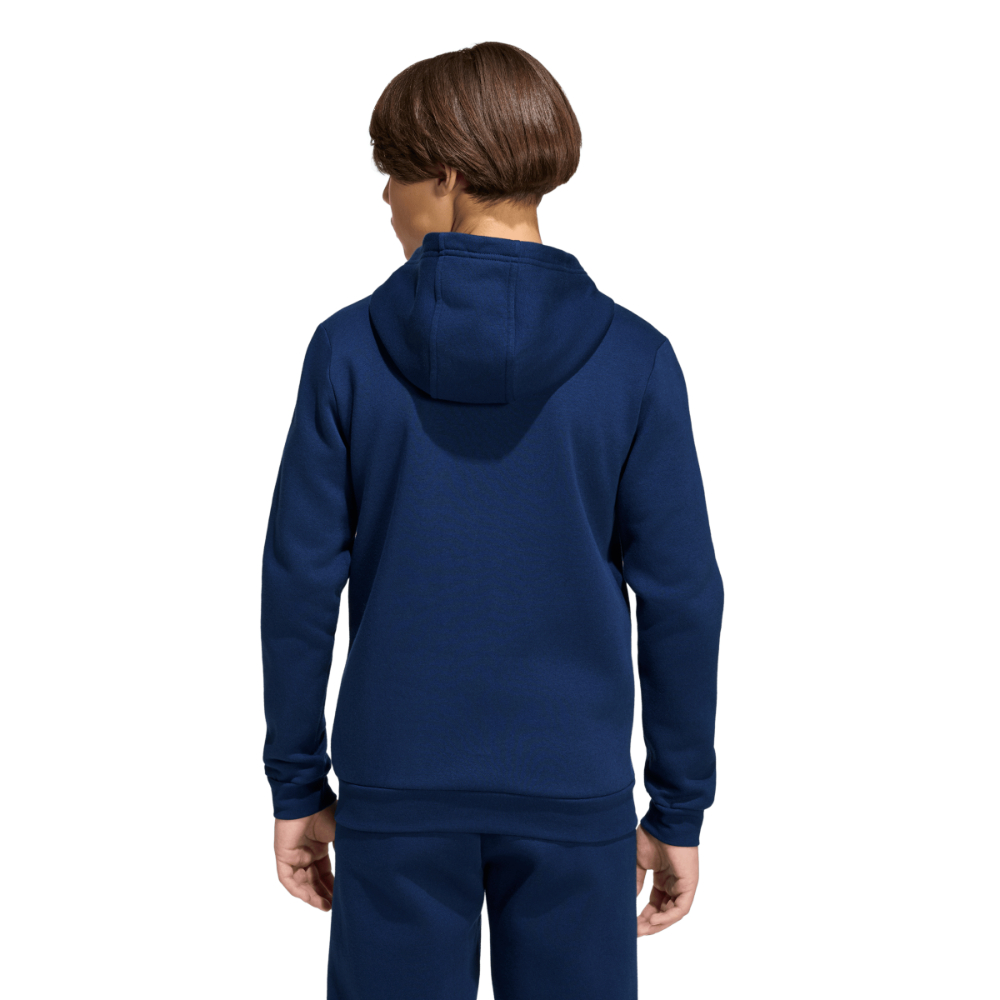Adidas Entrada 26 Kapuzenjacke Kids Dunkelblau