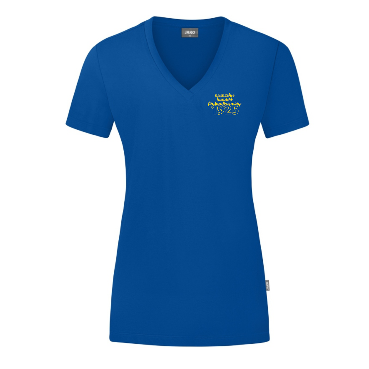 Adler Weseke Damen T-Shirt Organic blau 1925 Stick