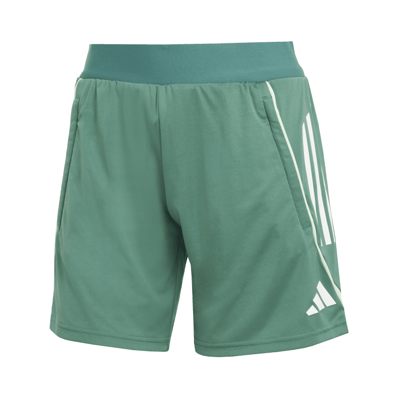 Adidas Damen Trainingsshorts Tiro 25 Competition tech forest