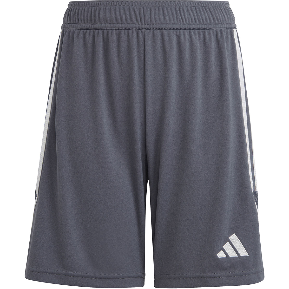 Adidas Kinder Shorts Tiro 23 grau-weiß