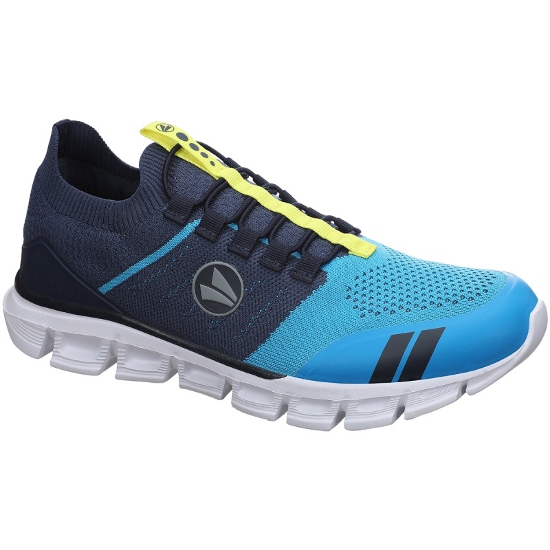 Jako Herren Sneaker Premium Knit Sky/dk navy