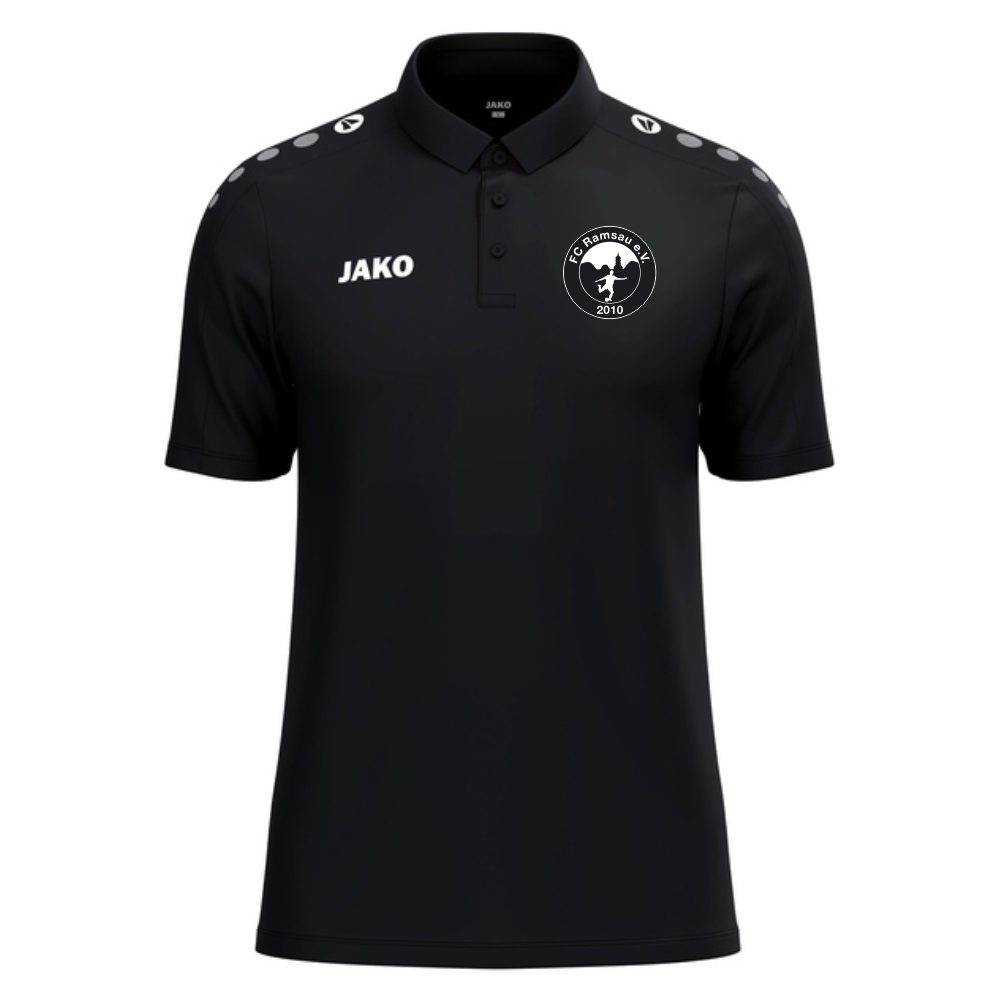 FC Ramsau Polo One Cotton schwarz