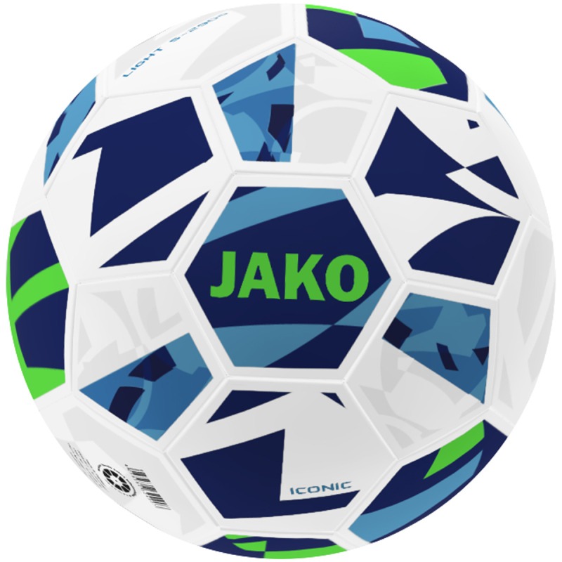 Jako Lightball Iconic weiß-navy-neongrün, 350g