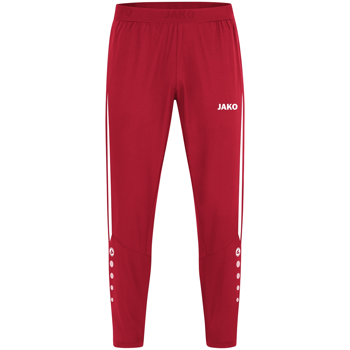 Jako Kinder Freizeithose Power rot/weiß