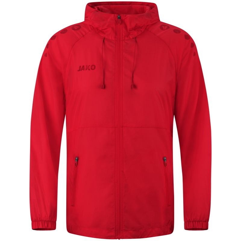 Jako Kinder Lightweightjacke Flow rot