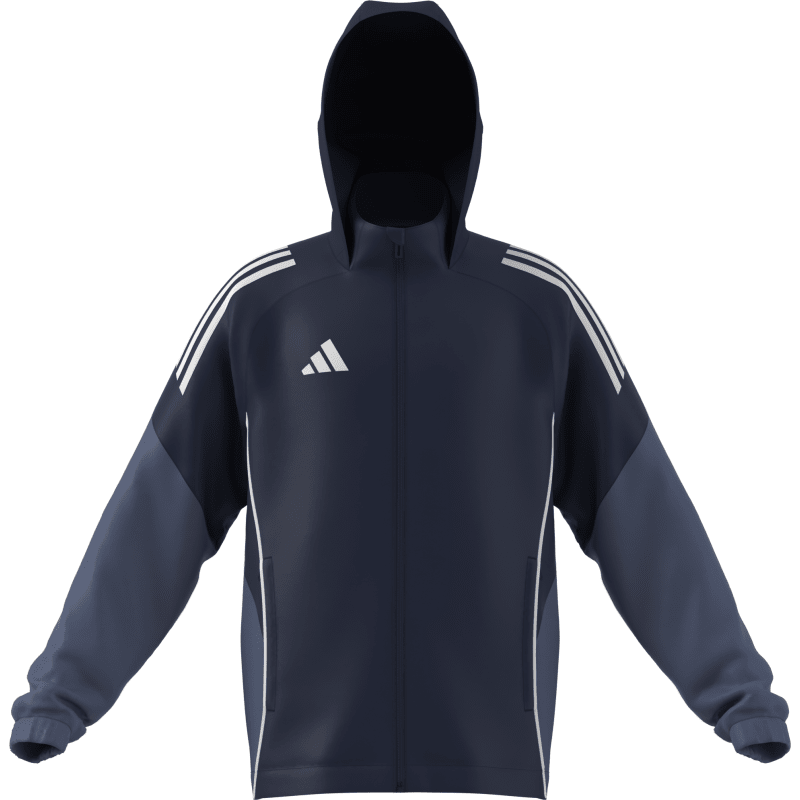 Adidas Kinder Allwetterjacke Tiro 25 Competition team navy blue 2-crew blue