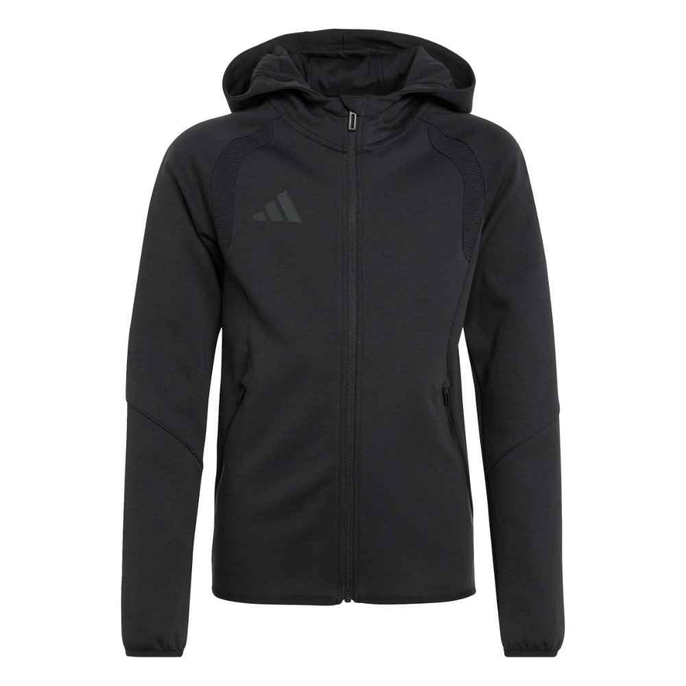 Adidas Tiro Travel Kapuzenjacke Kids Schwarz