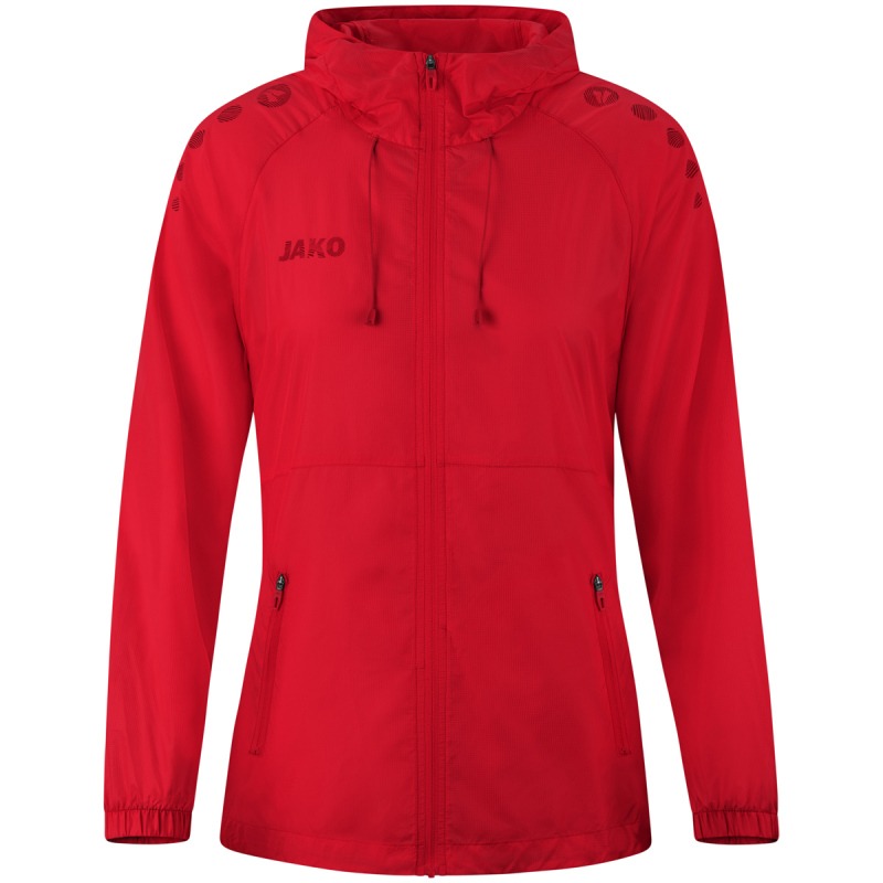Jako Damen Lightweightjacke Flow Damen rot