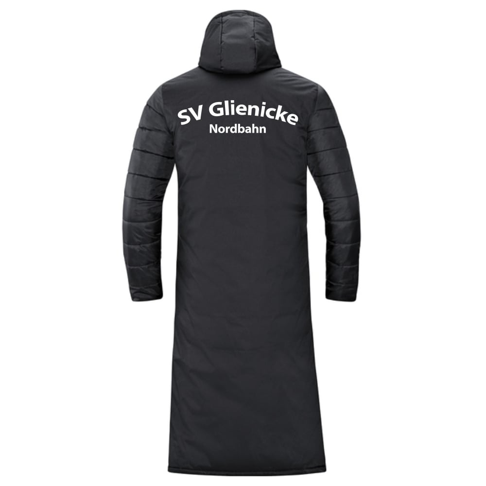 SV Glienicke Jako Bankmantel Team schwarz