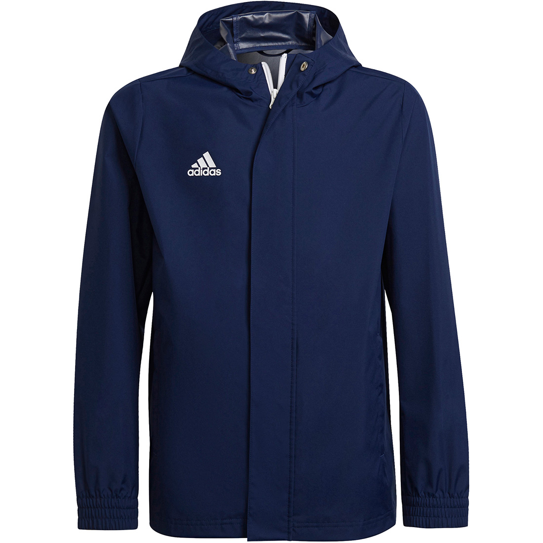 Adidas Kinder Allwetterjacke Entrada 22 blau