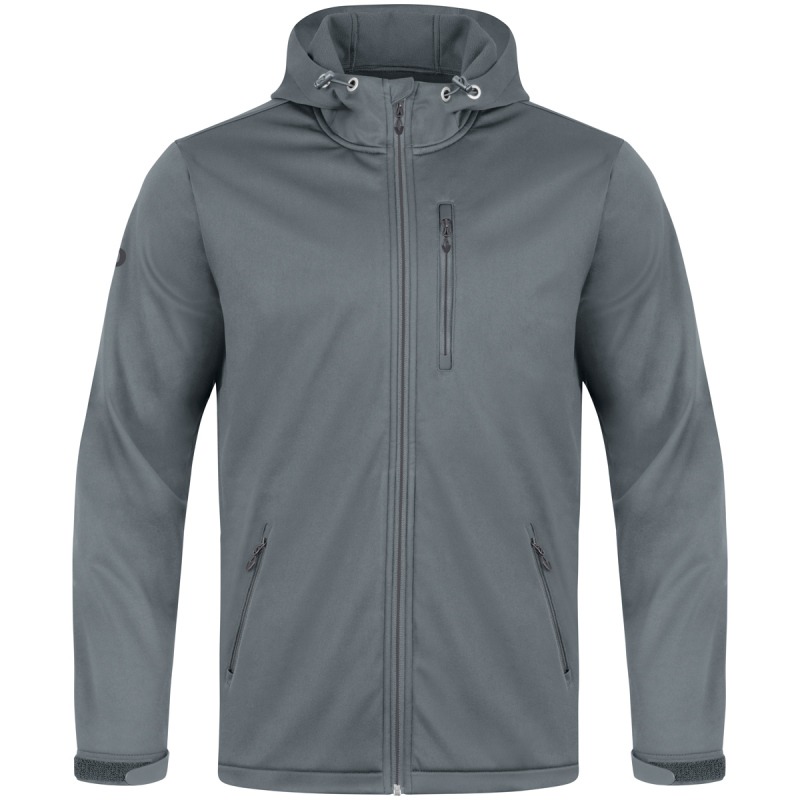Jako Kinder Softshelljacke Premium steingrau