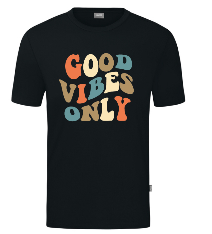 Karpaten T-Shirt Good Vibes schwarz