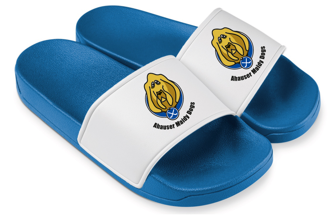 Maidy Dogs Ahaus Badelatsche blau