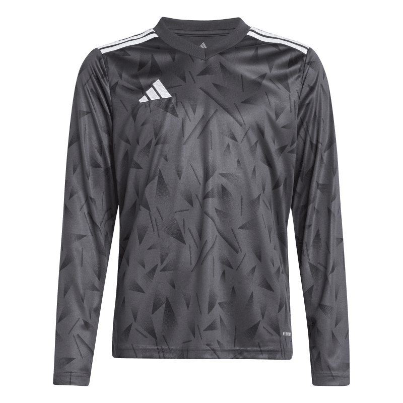 Adidas Kinder Langarm Trikot Team Icon 25 utility black-white