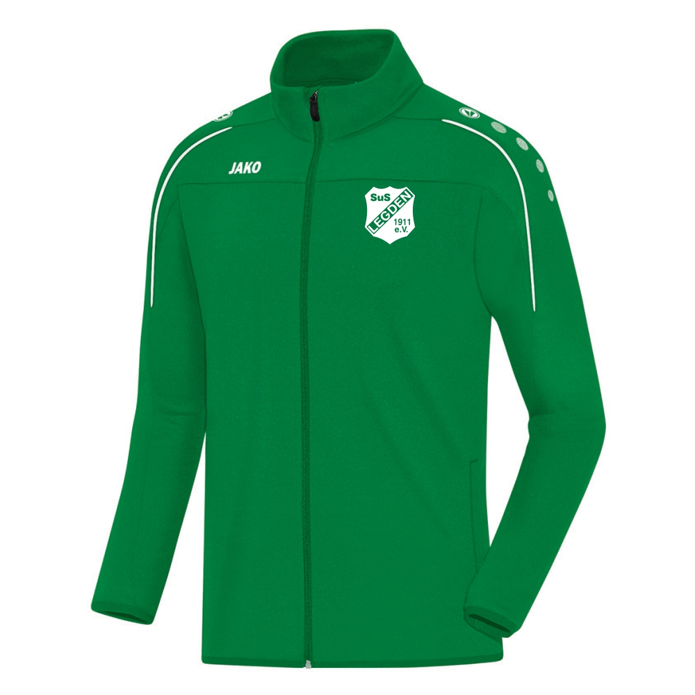 SuS Legden Freizeitjacke Classico sportgrün-weiß