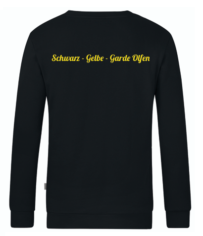 Schwarz-Gelbe-Garde Olfen Sweatshirt Organic schwarz