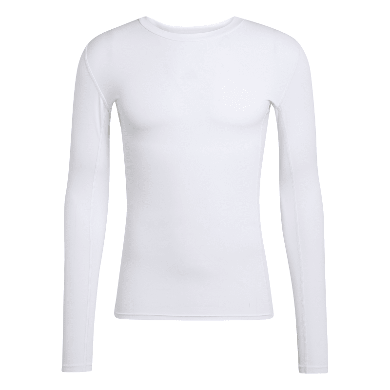 Rot-Weiß Deuten Techfit langarm Shirt weiß
