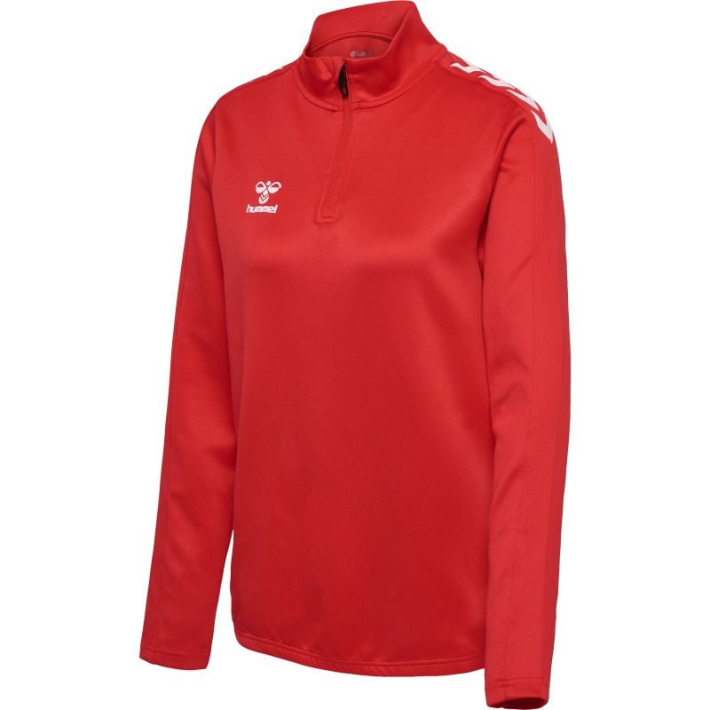 Hummel Hmlcore XK Half Zip Sweat Woman true red