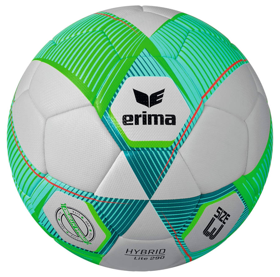 Erima Fußball HYBRID LITE 290 green gecko petrol