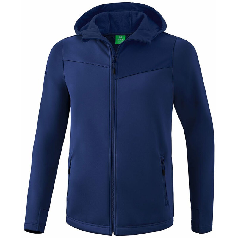 Erima Kinder Softshelljacke Performance blau
