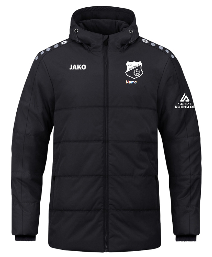 FC Marbeck Coachjacke schwarz