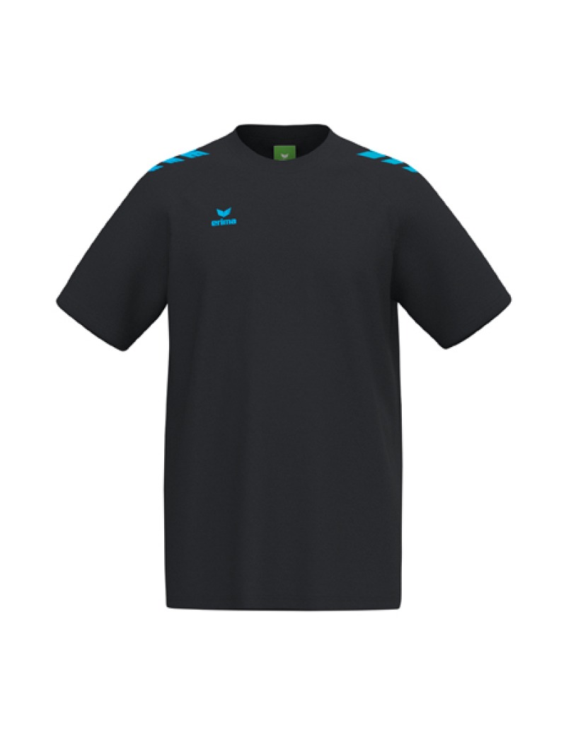 Erima CMPT 3 Wings Kinder T-Shirt schwarz/curacao