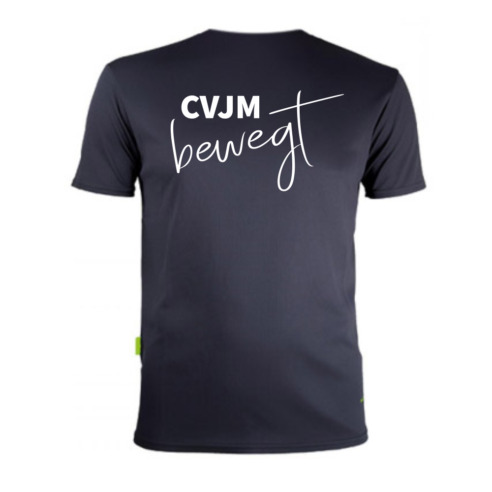CVJM Damen Evolution Tech Tee anthrazit