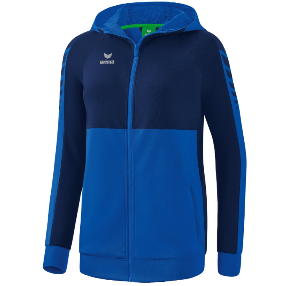 TSG Mainz-Bretzenheim Erima Six Wings Trainingsjacke mit Kapuze Damen new royal-new navy