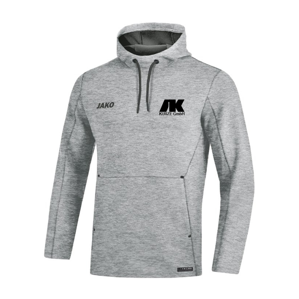 Kurze GmbH Damen Kapuzensweat Premium Basics grau