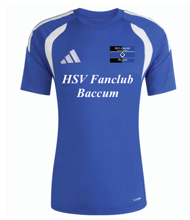 HSV Fanclub Baccum Trikot Tiro League 26 blau