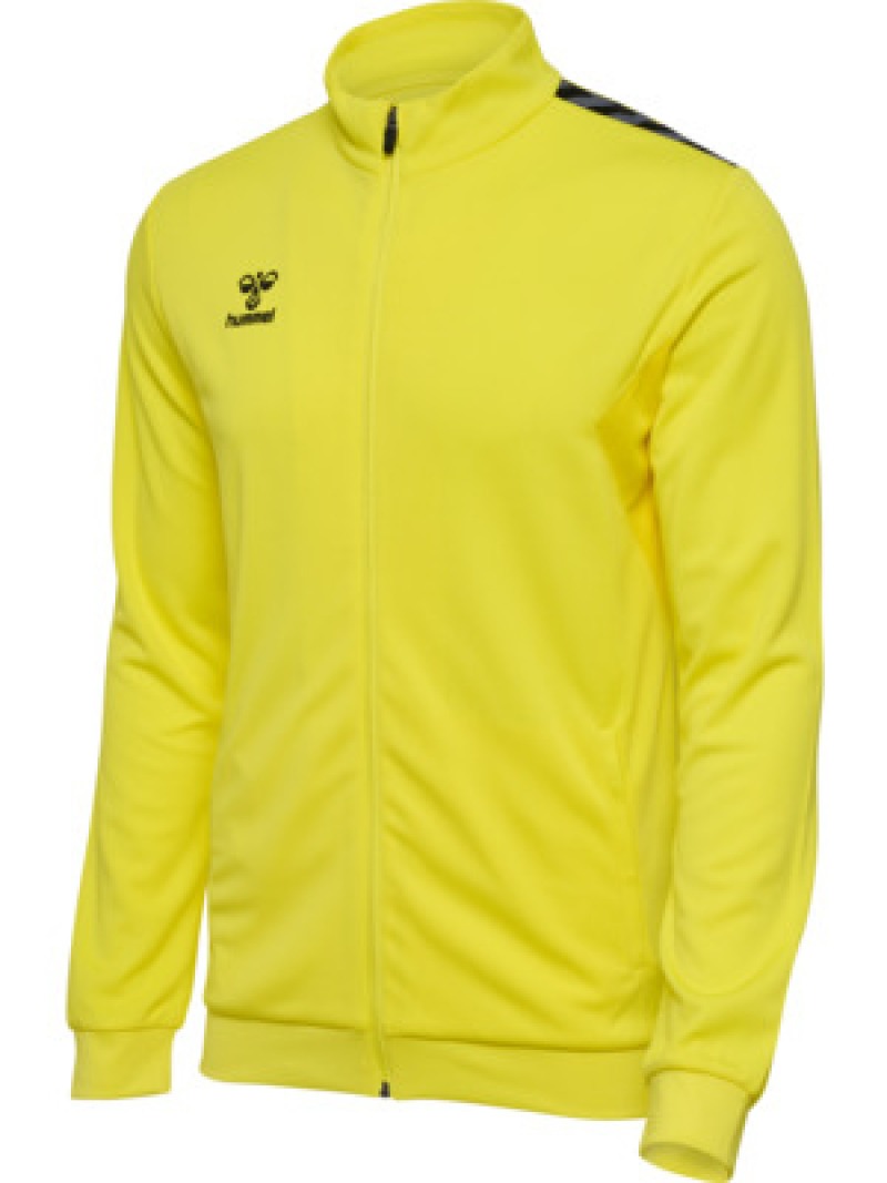 Hummel Hmlauthentic 24 PL Herren Reißverschlussjacke gelb