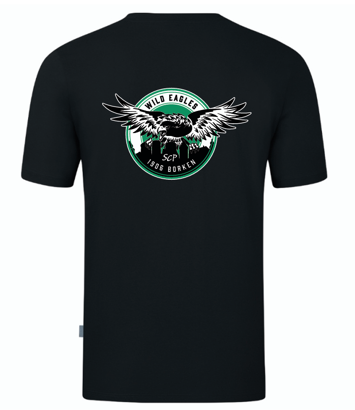 Wild Eagles Borken T-Shirt Organic schwarz