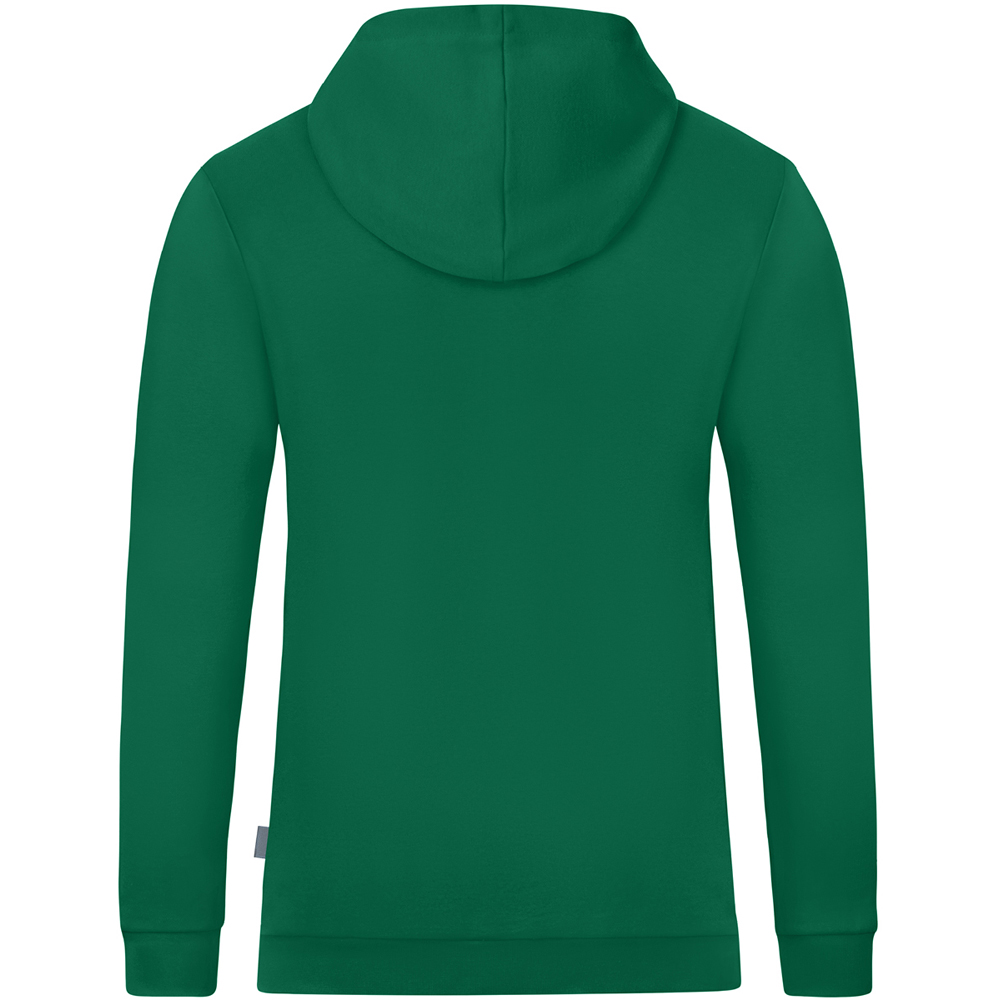 Jako Herren Kapuzensweat Organic grün