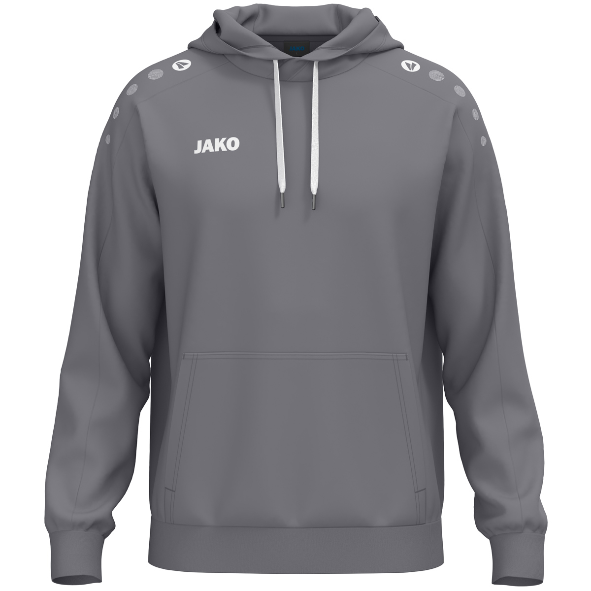 Jako Kapuzensweat One Cotton grau