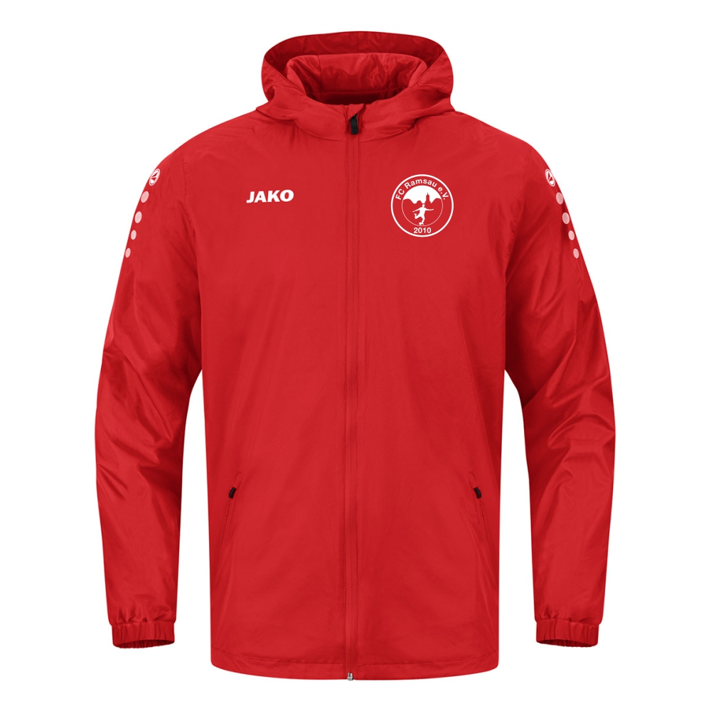 FC Ramsau Jako Kinder Allwetterjacke Team 2.0 rot