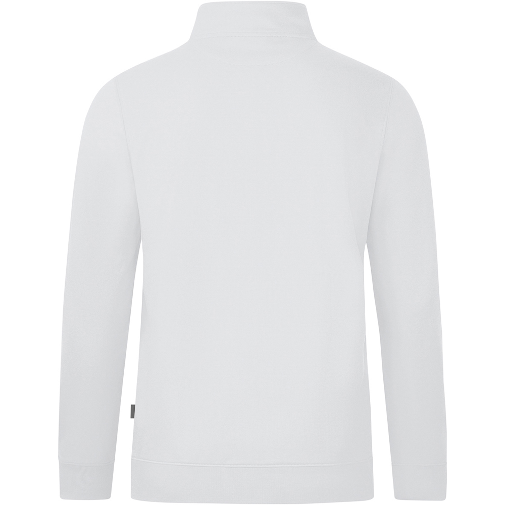 Jako Herren Sweatjacke Doubletex weiß