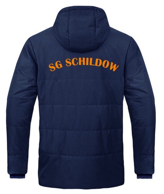 SG Schildow Jako Coachjacke mit Kapuze One marine