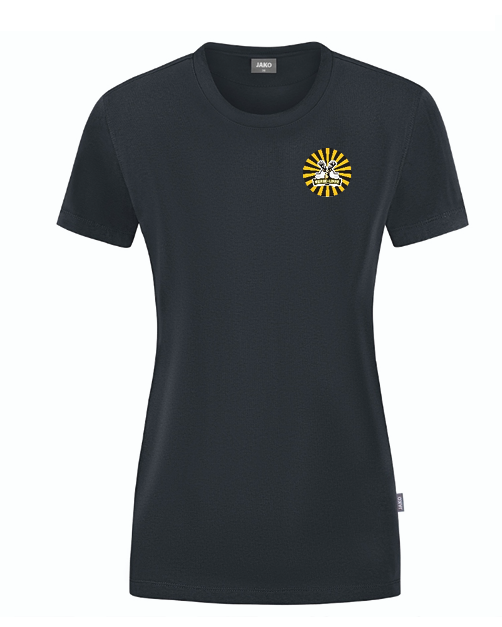 Werse Lippe Crew T-Shirt Doubletex Damen grau