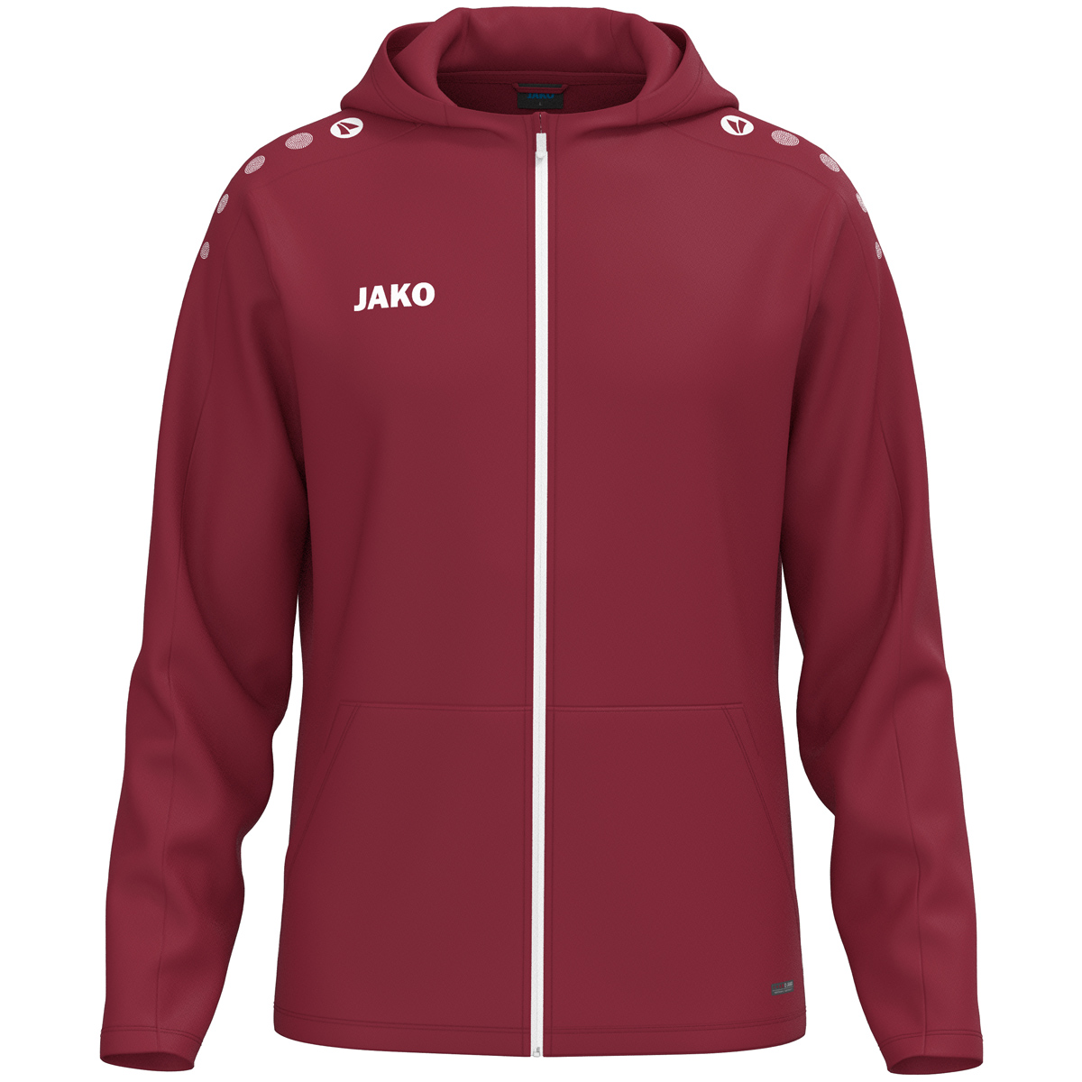 Jako Kapuzenjacke One Kinder bordeaux