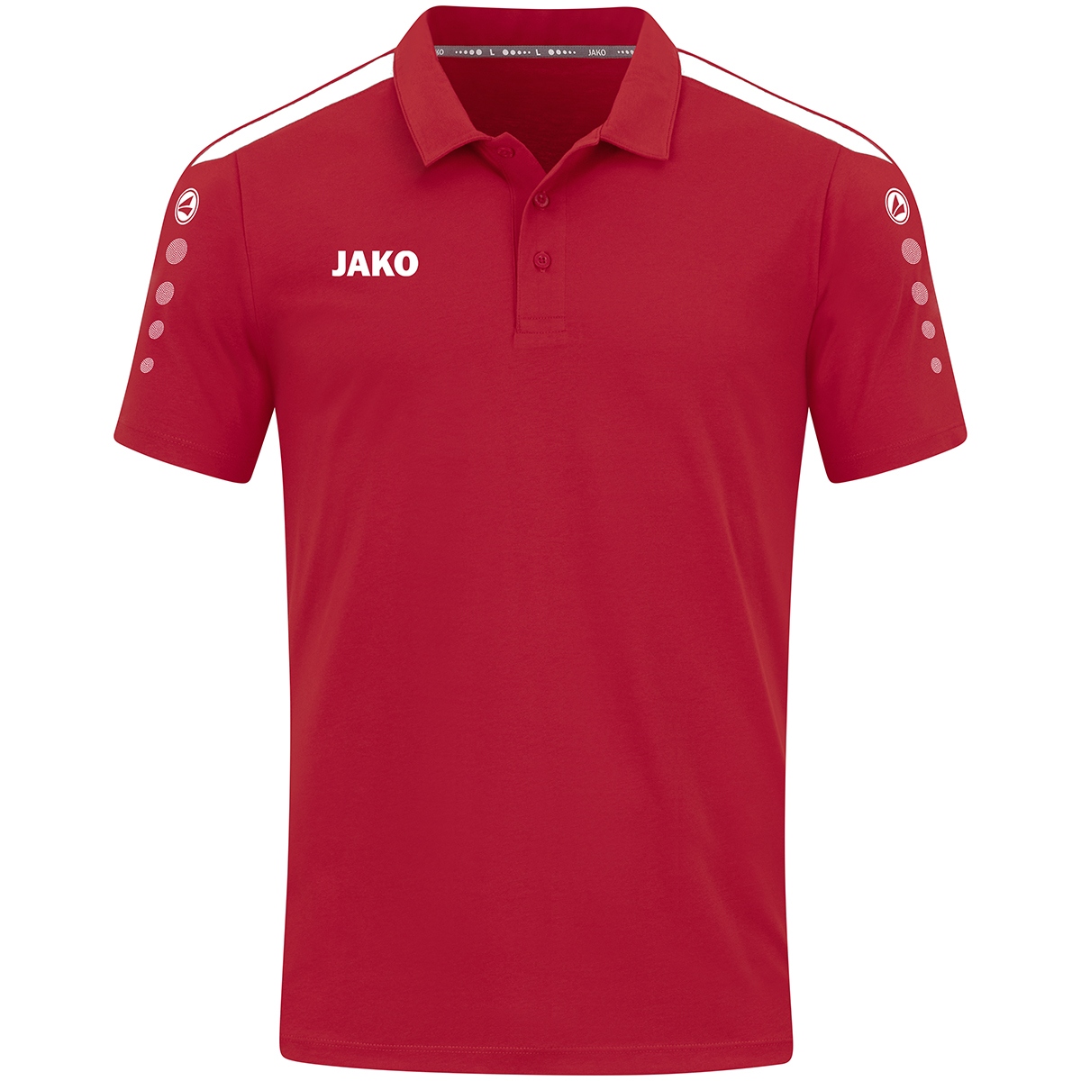 Jako Herren Polo-Shirt Power rot