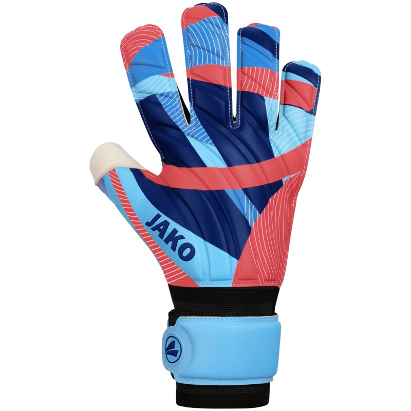 Jako TW-Handschuh River Supersoft RC skyblue-coral-navy