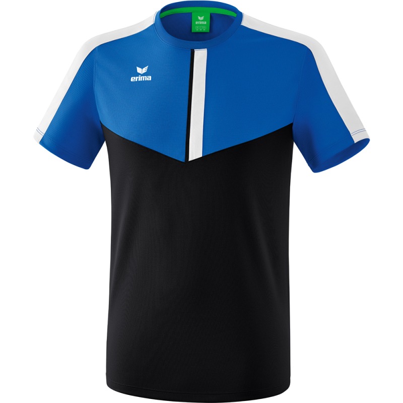 Erima Herren T-Shirt Squad blau-schwarz-weiß