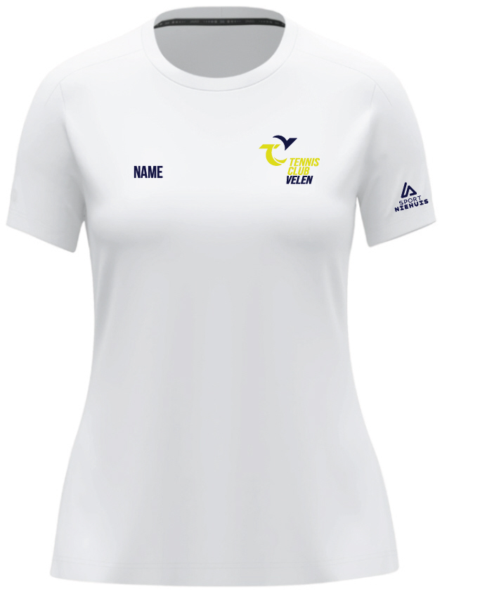 TC Velen T-Shirt Uni weiß Damen