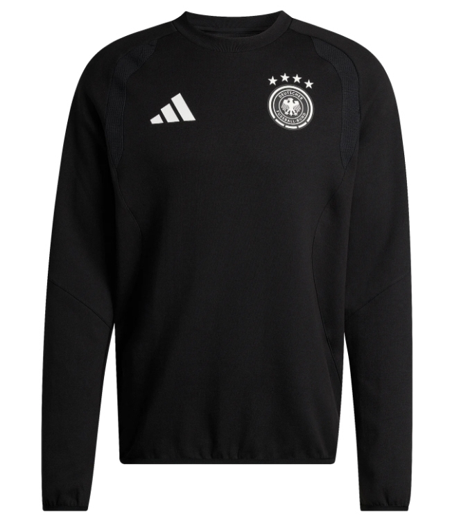 adidas DFB Deutschland Tiro Travel Sweatshirt Schwarz