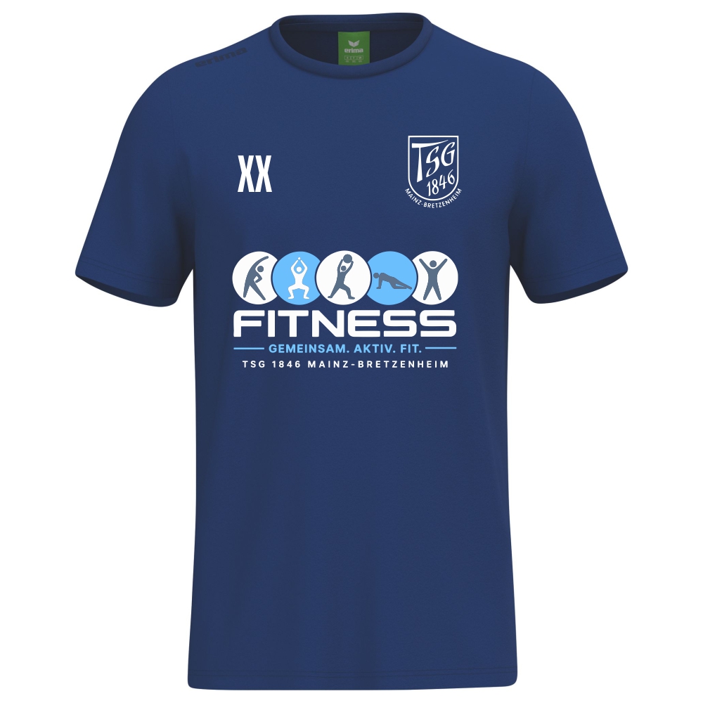 TSG Mainz-Bretzenheim Fitness Erima TS T-Shirt Herren new navy