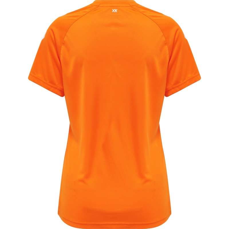 Hummel Hmlcore XK Core Poly Tee  S/S Woman orange tiger