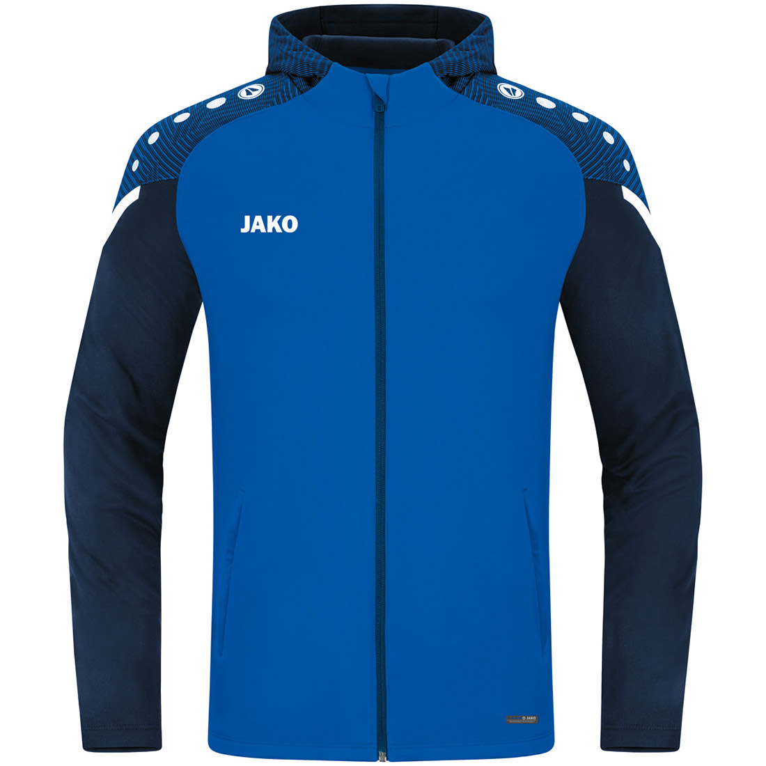 Jako Kinder Kapuzenjacke Performance blau