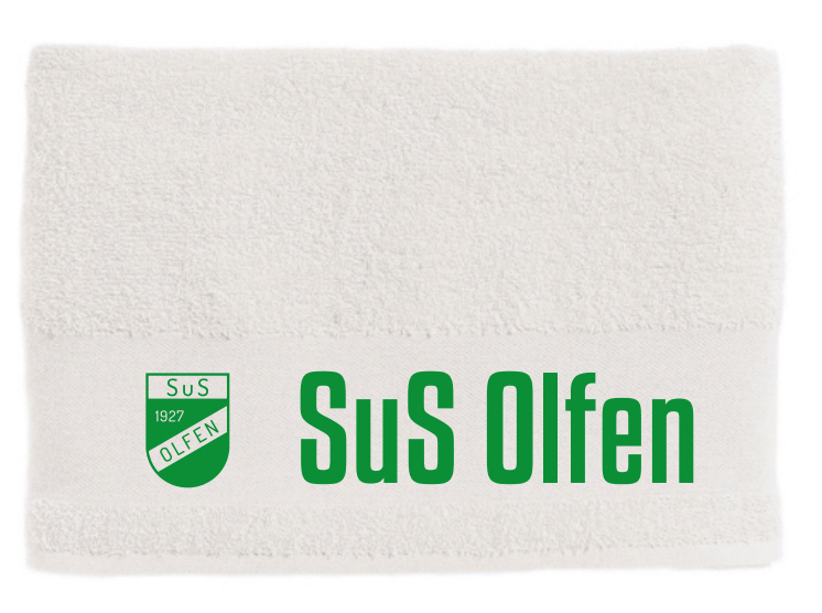 SuS Olfen Handtuch 50x100cm weiß